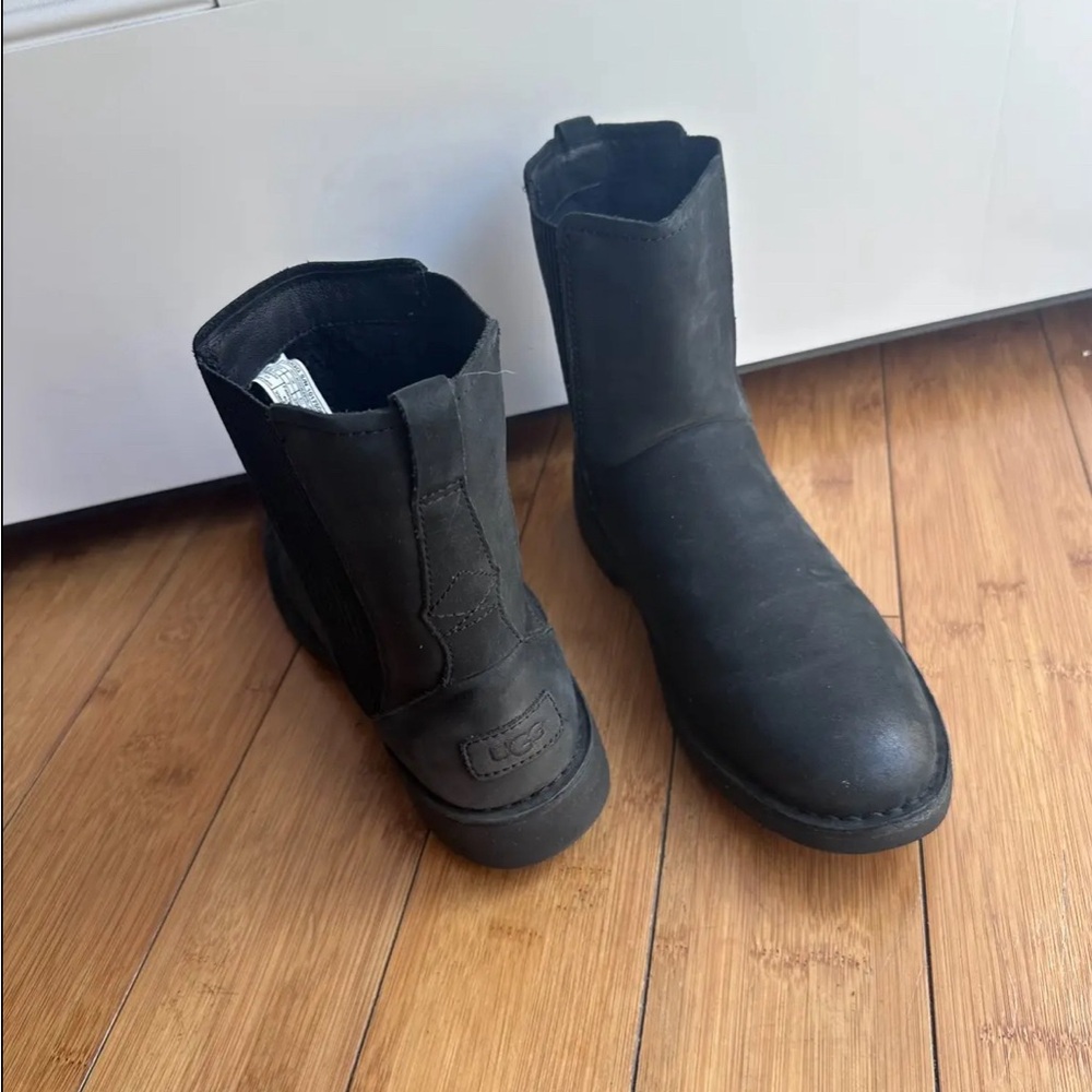 Black UGG boots
